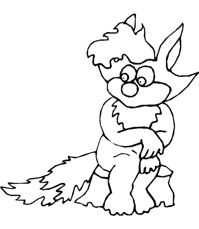 Coloring page: Fox (Animals) #15090 - Free Printable Coloring Pages