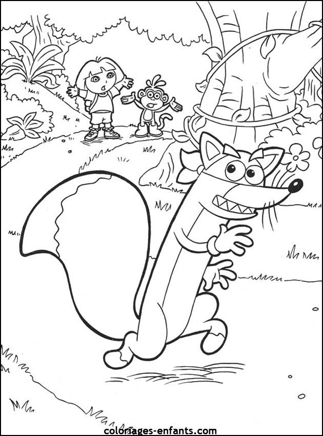 Coloring page: Fox (Animals) #15124 - Free Printable Coloring Pages