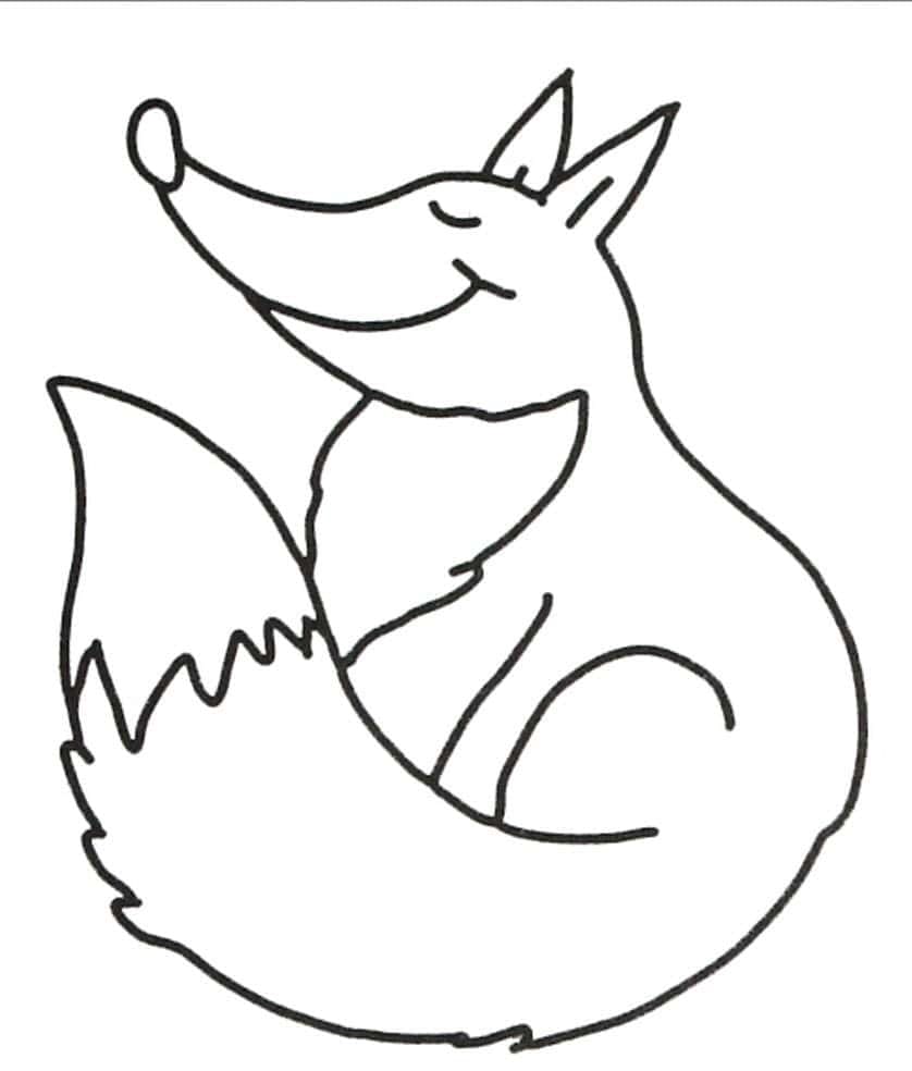 Free printable Fox coloring page #179497 from Animals collection