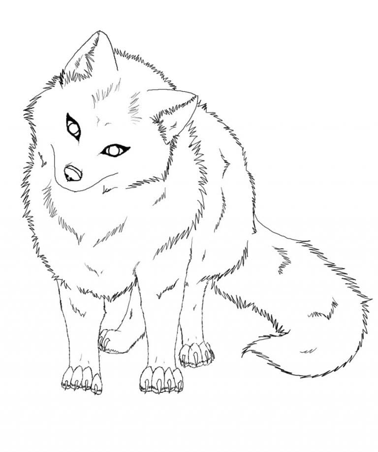 Free printable Fox coloring page #217116 from Animals collection
