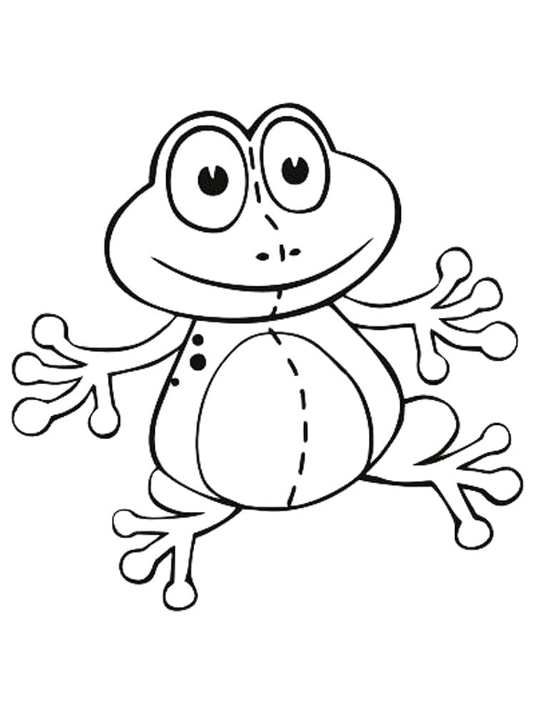 Free printable Frog coloring page #187330 from Animals collection
