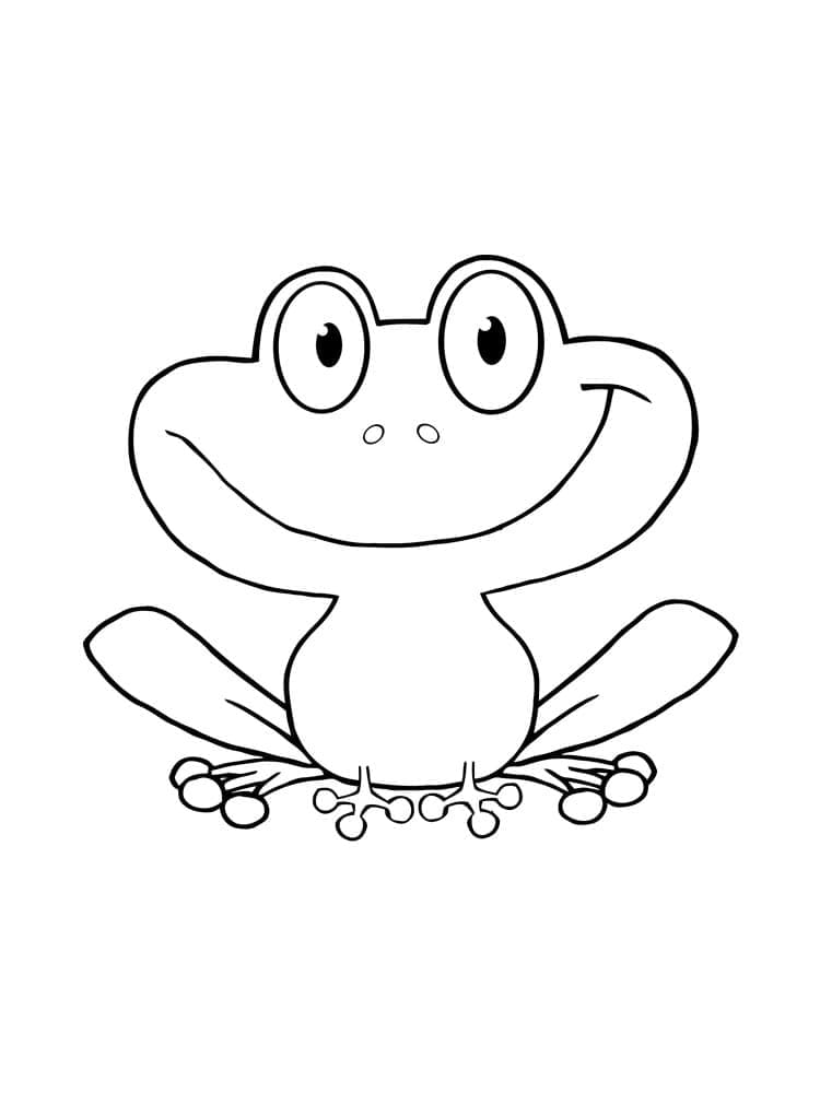 Free printable Frog coloring page #187335 from Animals collection