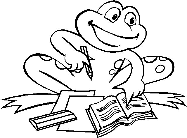 Coloring page: Frog (Animals) #7581 - Free Printable Coloring Pages