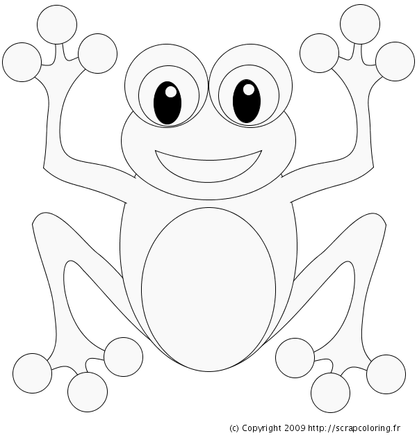 Coloring page: Frog (Animals) #7583 - Free Printable Coloring Pages