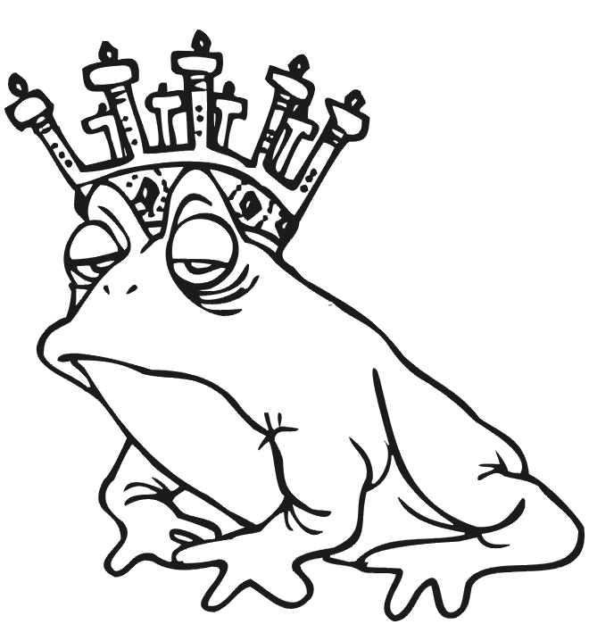 Coloring page: Frog (Animals) #7587 - Free Printable Coloring Pages
