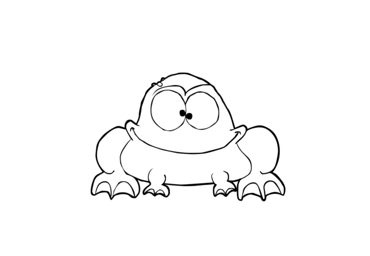 Coloring page: Frog (Animals) #7619 - Free Printable Coloring Pages