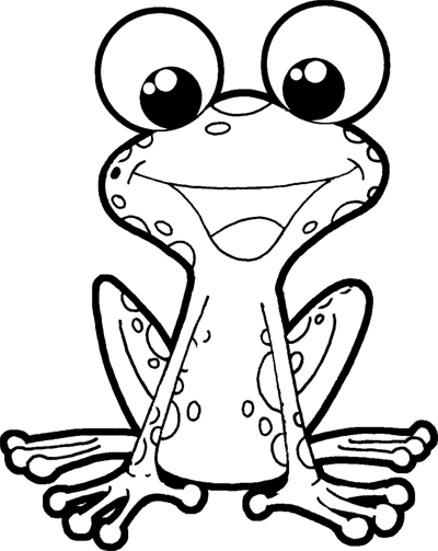 Coloring page: Frog (Animals) #7622 - Free Printable Coloring Pages