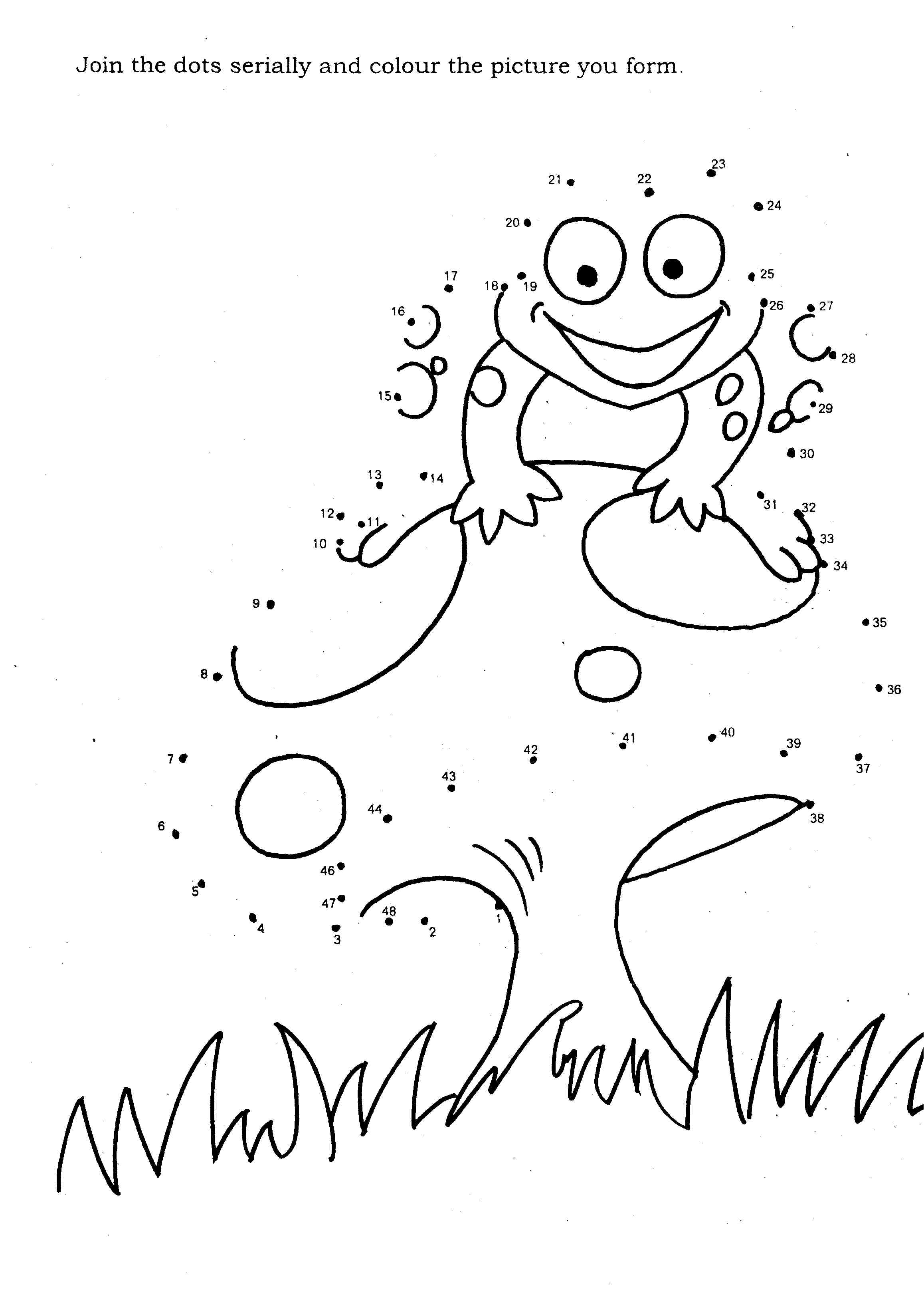 Coloring page: Frog (Animals) #7625 - Free Printable Coloring Pages