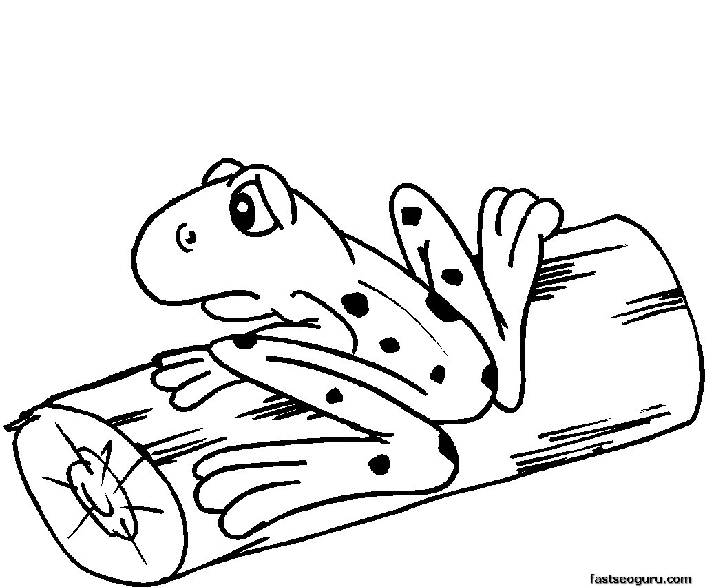 Coloring page: Frog (Animals) #7658 - Free Printable Coloring Pages