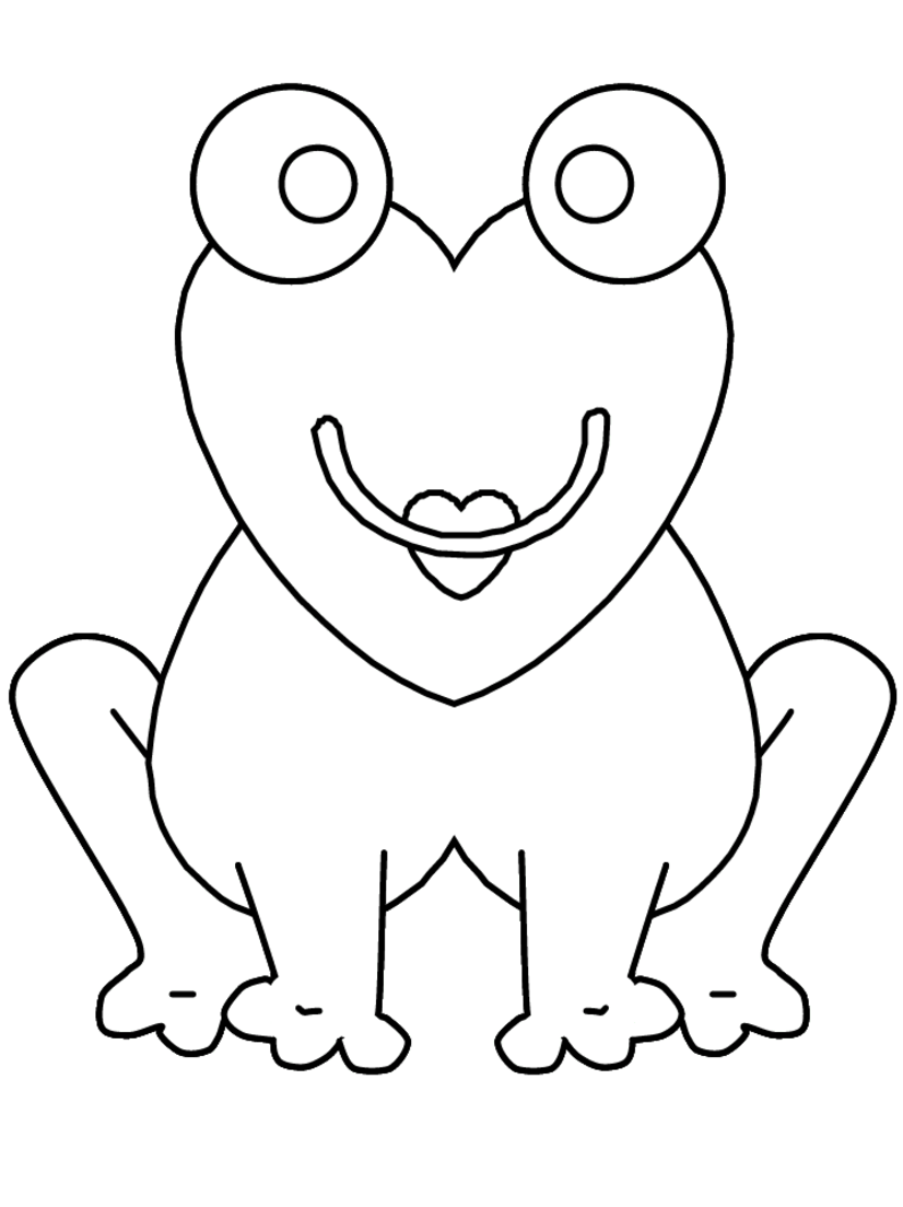 Coloring page: Frog (Animals) #7662 - Free Printable Coloring Pages