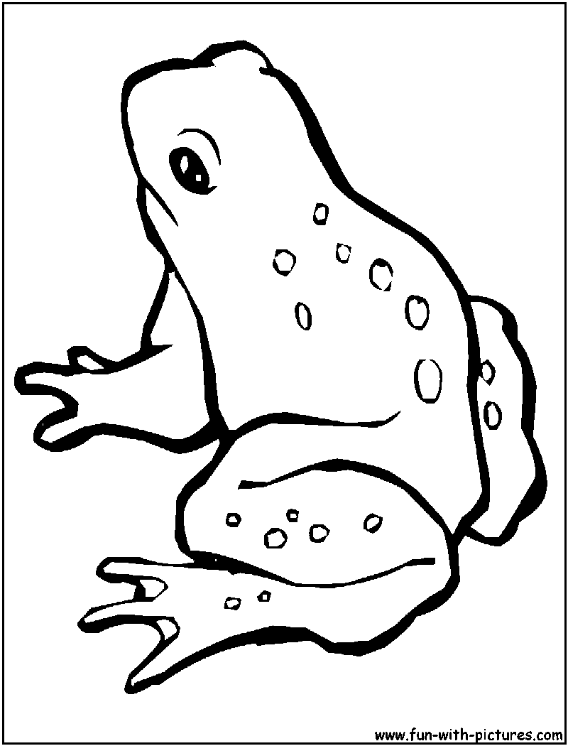 Frog #76 (Animals) – Printable coloring pages