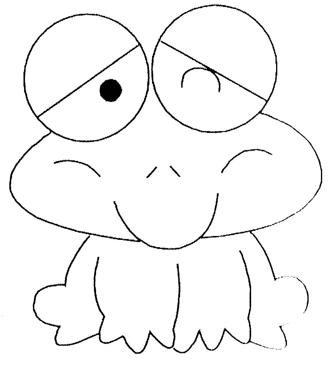 Coloring page: Frog (Animals) #7670 - Free Printable Coloring Pages