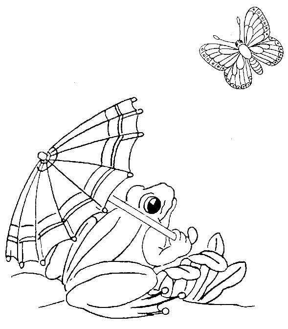Coloring page: Frog (Animals) #7675 - Free Printable Coloring Pages