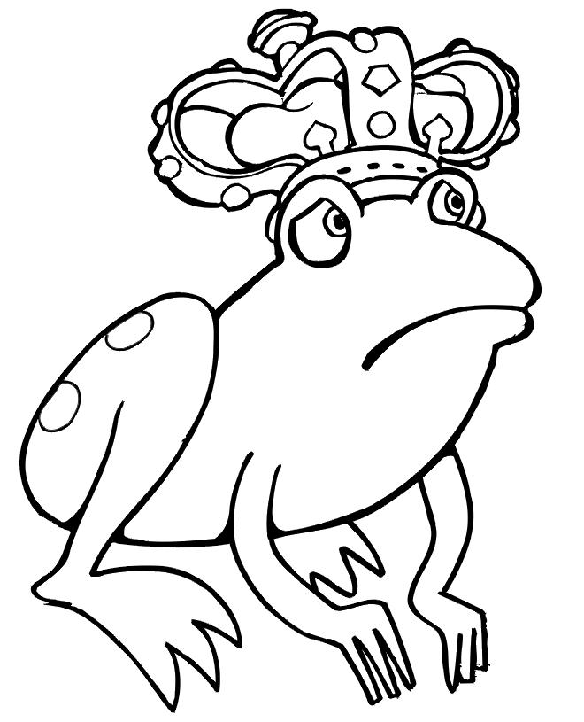 Coloring page: Frog (Animals) #7693 - Free Printable Coloring Pages