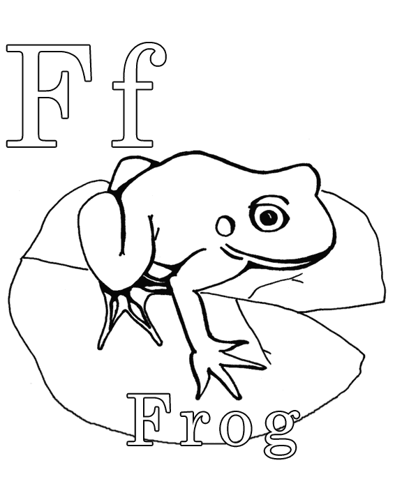 Coloring page: Frog (Animals) #7739 - Free Printable Coloring Pages