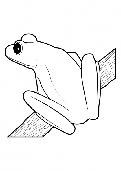 Coloring page: Frog (Animals) #7756 - Free Printable Coloring Pages