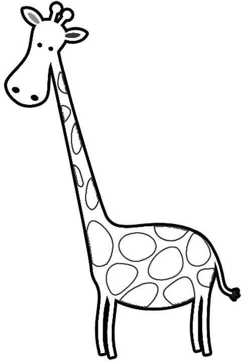 Coloring page: Giraffe (Animals) #7247 - Free Printable Coloring Pages