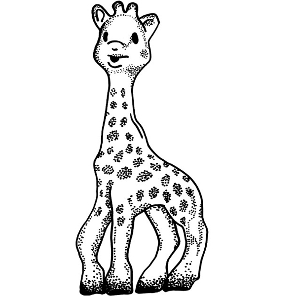 Coloring page: Giraffe (Animals) #7252 - Free Printable Coloring Pages