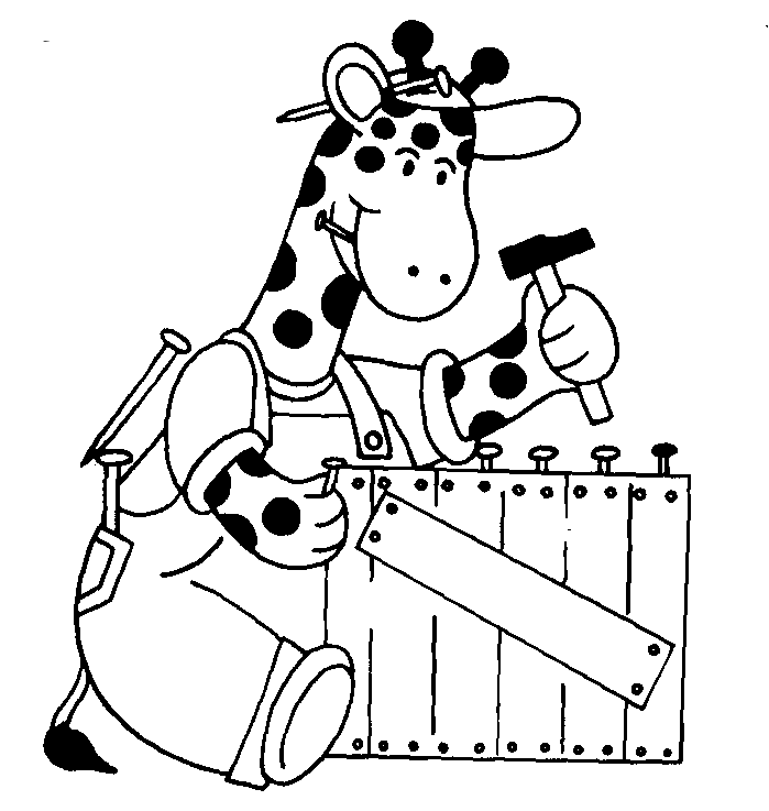Coloring page: Giraffe (Animals) #7255 - Free Printable Coloring Pages