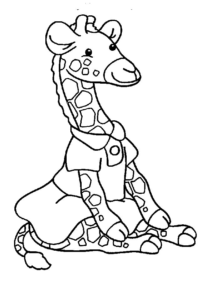 Coloring page: Giraffe (Animals) #7257 - Free Printable Coloring Pages