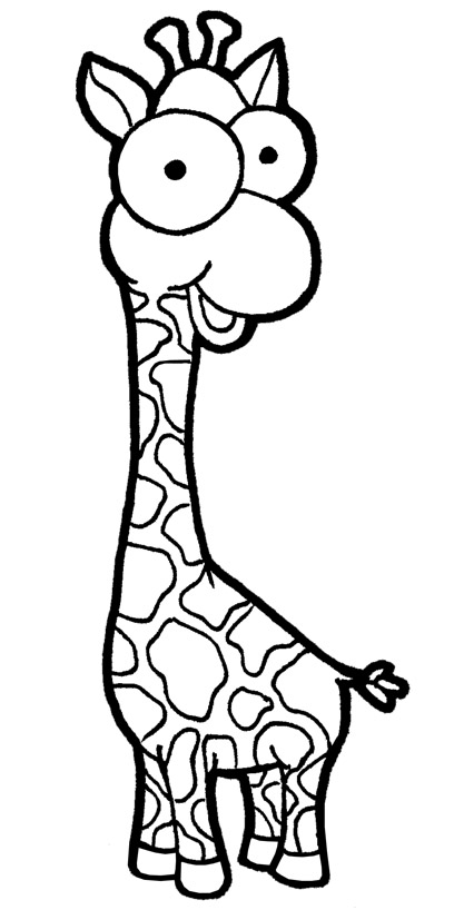 Coloring page: Giraffe (Animals) #7279 - Free Printable Coloring Pages