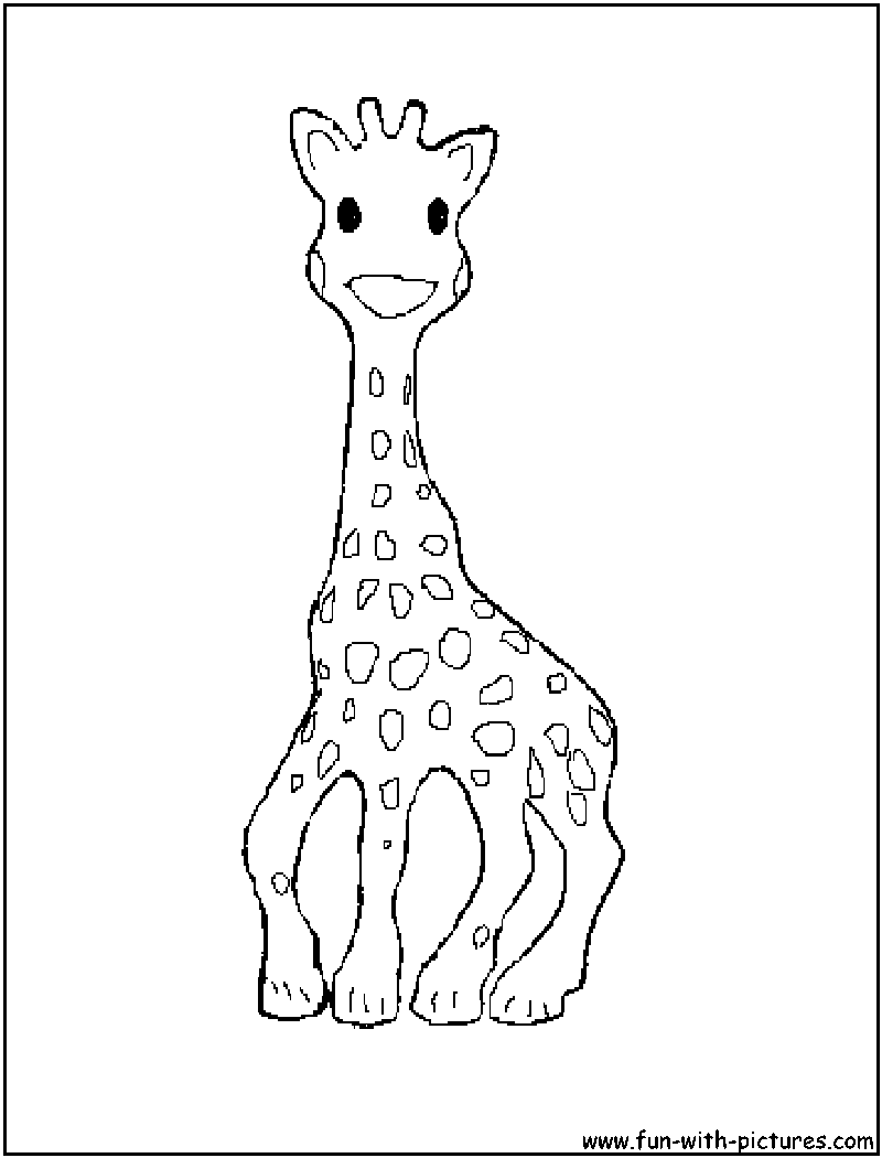 Coloring page: Giraffe (Animals) #7310 - Free Printable Coloring Pages