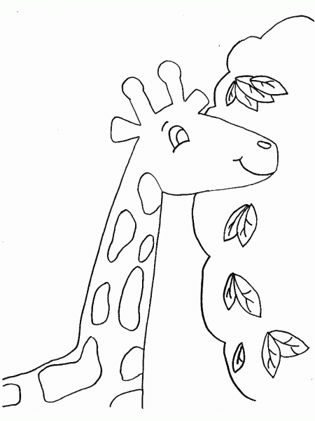 Coloring page: Giraffe (Animals) #7321 - Free Printable Coloring Pages
