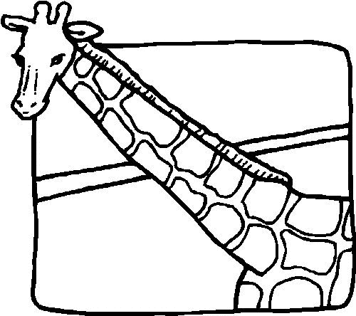 Coloring page: Giraffe (Animals) #7326 - Free Printable Coloring Pages