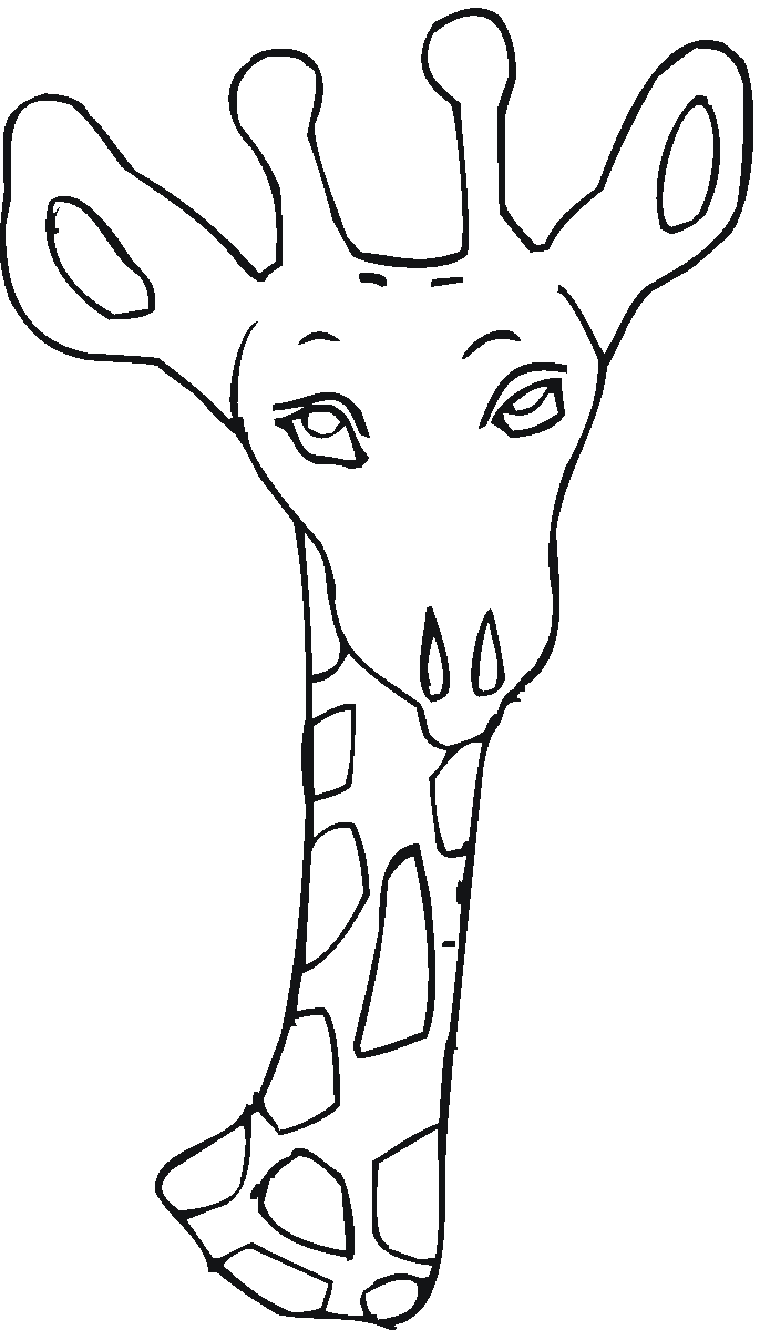 Coloring page: Giraffe (Animals) #7375 - Free Printable Coloring Pages