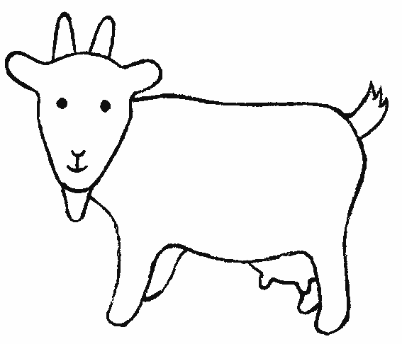 Coloring page: Goat (Animals) #2398 - Free Printable Coloring Pages