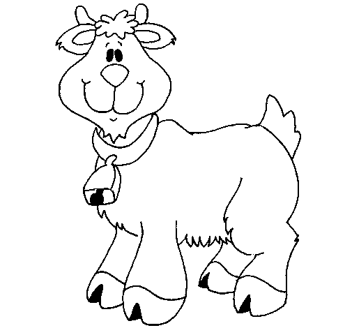 Coloring page: Goat (Animals) #2439 - Free Printable Coloring Pages