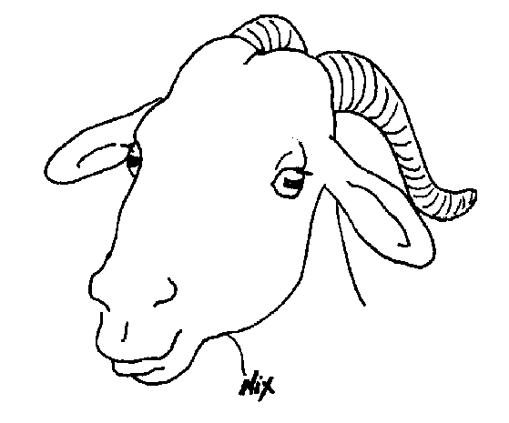 Coloring page: Goat (Animals) #2479 - Free Printable Coloring Pages