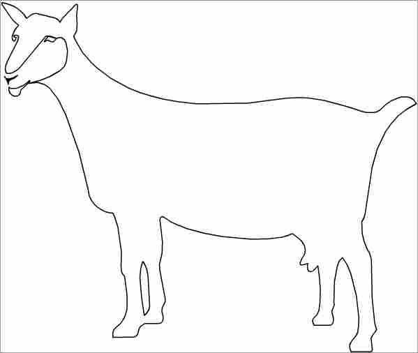 Coloring page: Goat (Animals) #2489 - Free Printable Coloring Pages