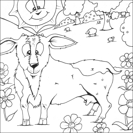 Coloring page: Goat (Animals) #2548 - Free Printable Coloring Pages