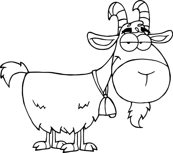 Coloring page: Goat (Animals) #2554 - Free Printable Coloring Pages
