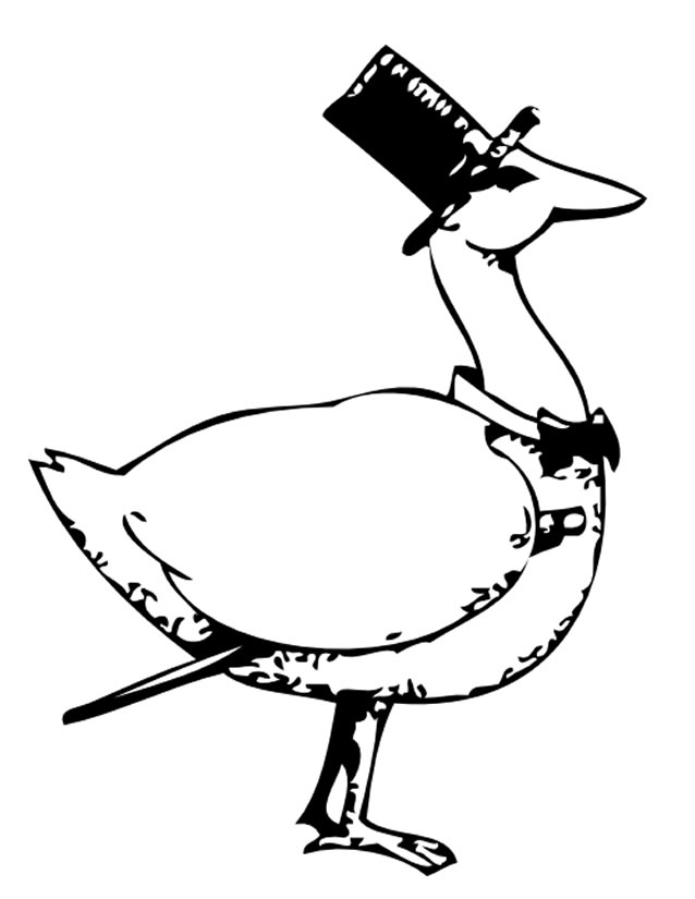 Coloring page: Goose (Animals) #11647 - Free Printable Coloring Pages