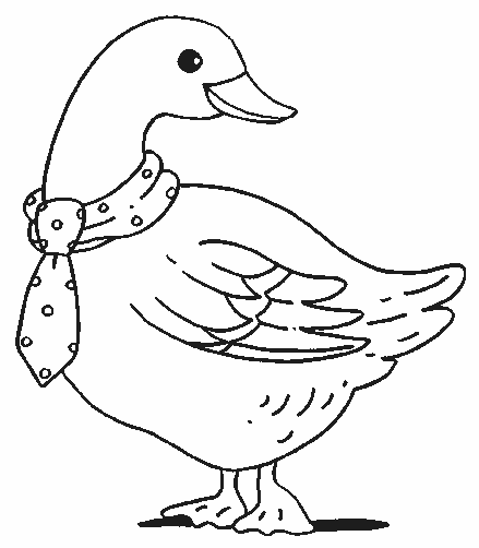Coloring page: Goose (Animals) #11649 - Free Printable Coloring Pages