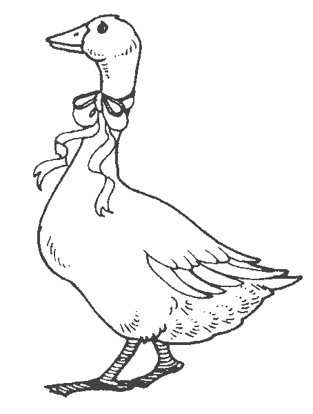 Coloring page: Goose (Animals) #11650 - Free Printable Coloring Pages