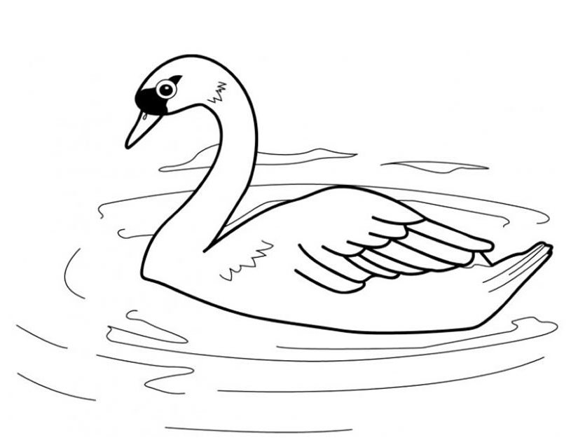 Coloring page: Goose (Animals) #11697 - Free Printable Coloring Pages