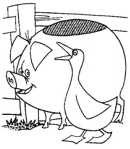 Coloring page: Goose (Animals) #11729 - Free Printable Coloring Pages