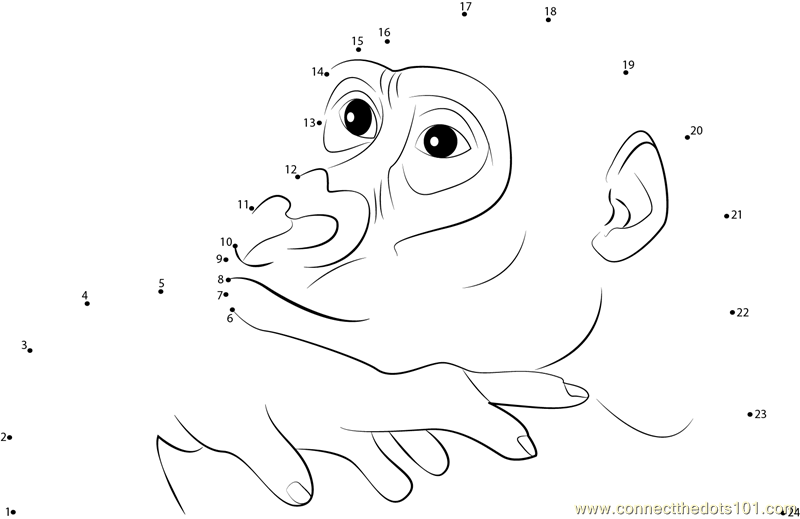 Coloring page: Gorilla (Animals) #7503 - Free Printable Coloring Pages