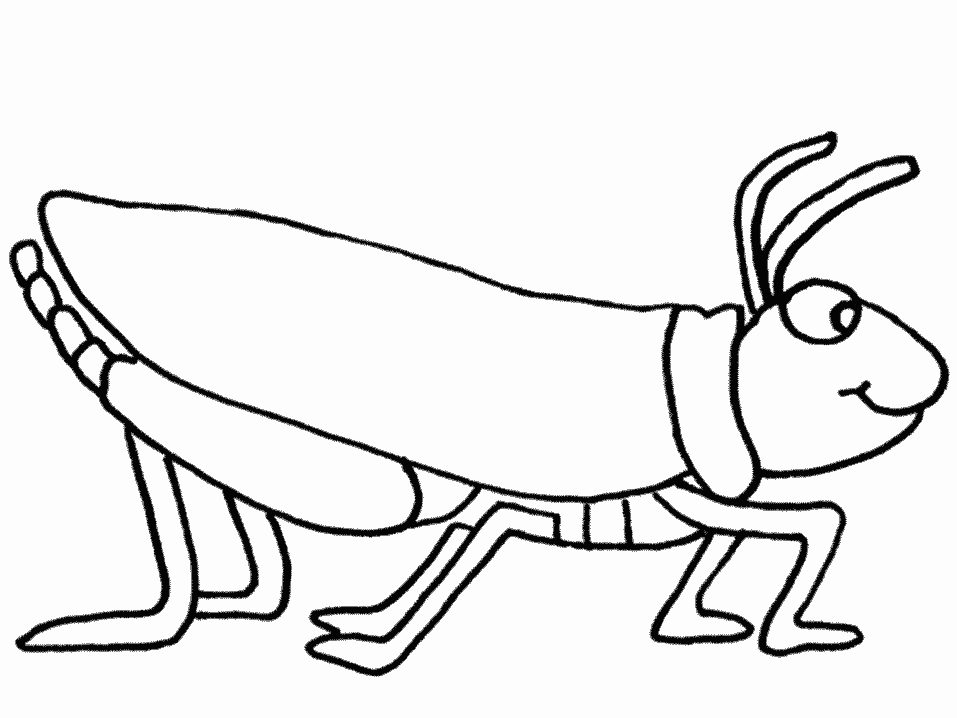 Drawing Grasshopper #19794 (Animals) – Printable coloring pages