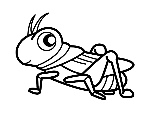 Coloring page: Grasshopper (Animals) #19806 - Free Printable Coloring Pages