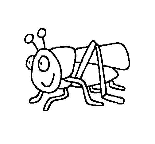 Coloring page: Grasshopper (Animals) #19808 - Free Printable Coloring Pages
