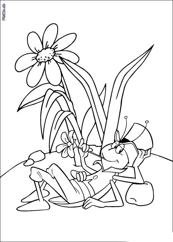 Coloring page: Grasshopper (Animals) #19864 - Free Printable Coloring Pages
