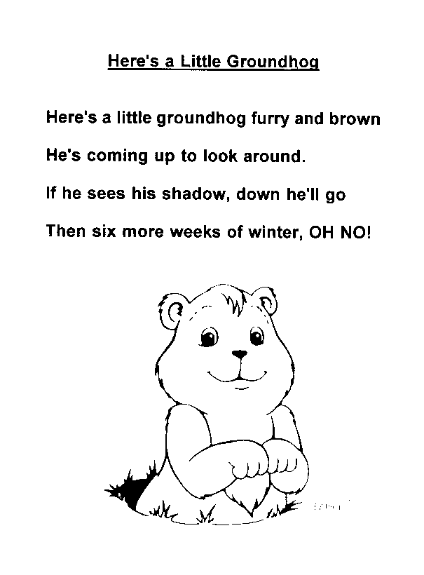 Coloring page: Groundhog (Animals) #10994 - Free Printable Coloring Pages