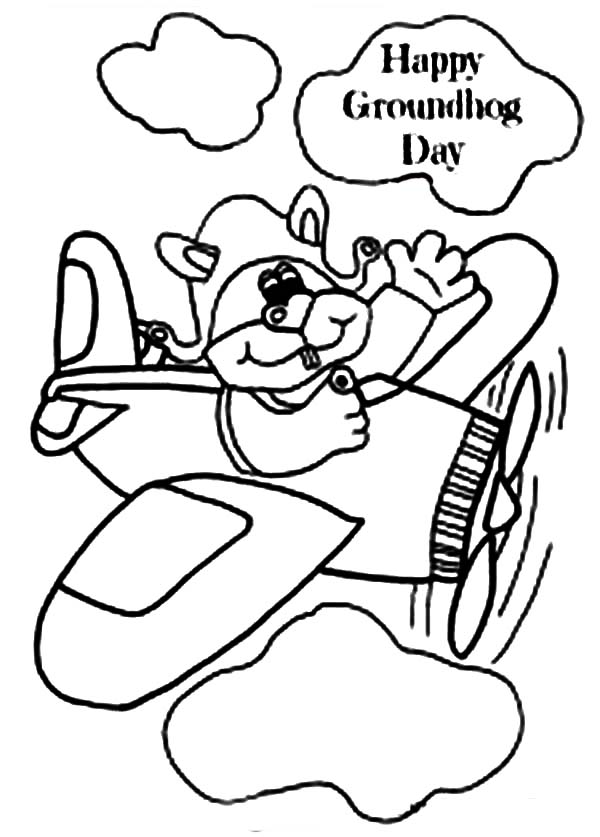 Coloring page: Groundhog (Animals) #11018 - Free Printable Coloring Pages