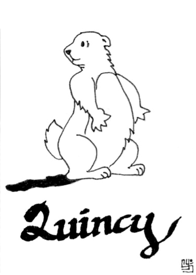 Coloring page: Groundhog (Animals) #11050 - Free Printable Coloring Pages