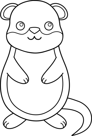 Coloring page: Groundhog (Animals) #11070 - Free Printable Coloring Pages
