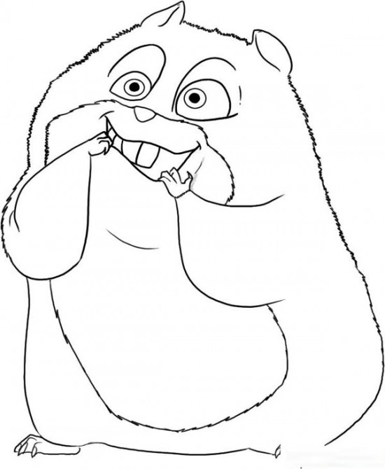 Coloring page: Hamster (Animals) #8019 - Free Printable Coloring Pages